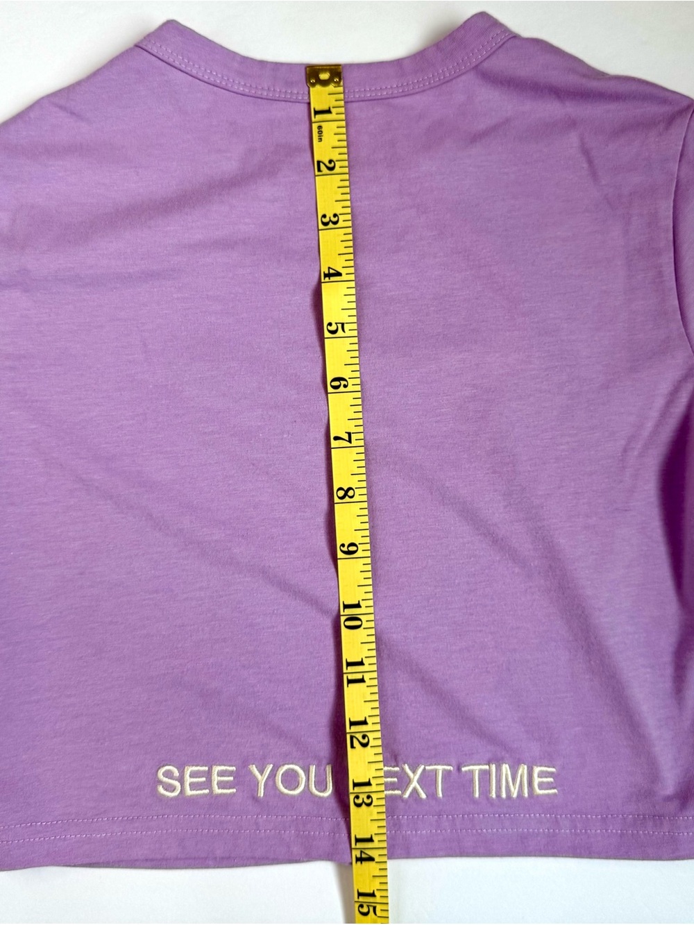 DANDY Worldwide Lavender 'Wish You Were Here' Short Sleeve Tee - Picture 5 of 6